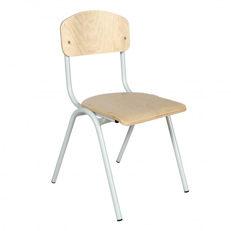 Стілець дитячий ISO, ростова група №2 (ТОВ ‘’АЛМАНТ’’) 315х330х565 мм.